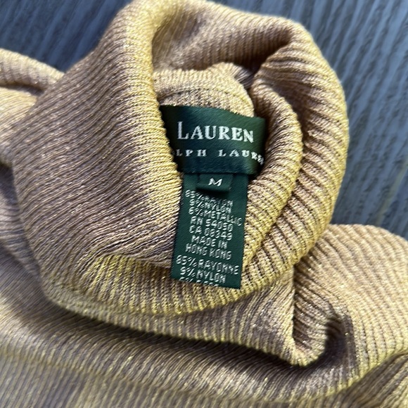 Woman’s Lauren Ralph Lauren Sparkly Turtleneck - Picture 2 of 4